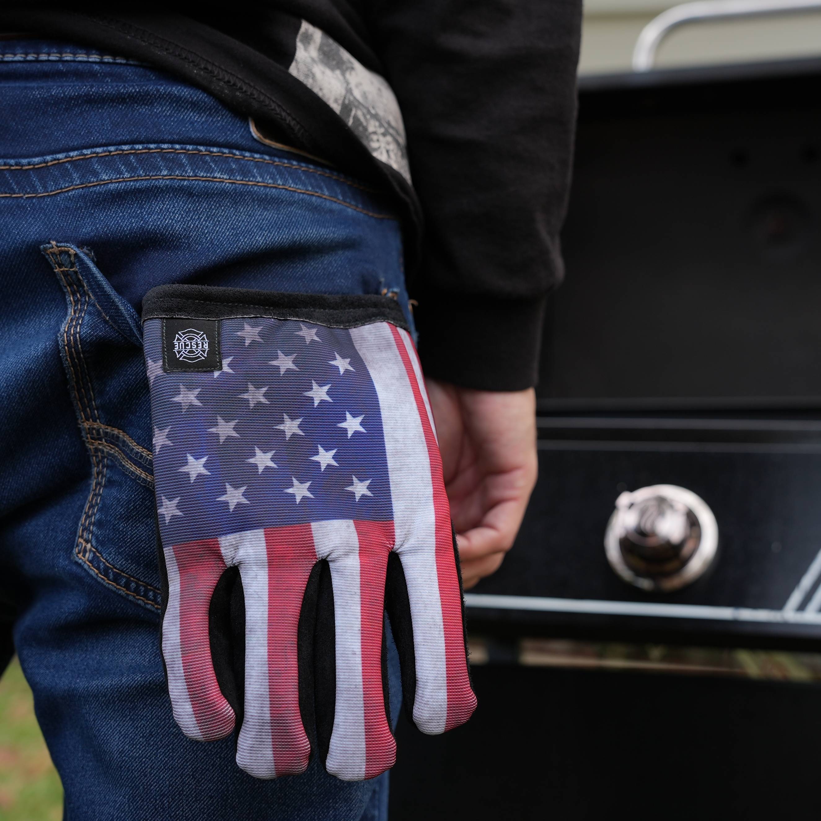Rescue Grilling Gloves USA Edition - Image 4